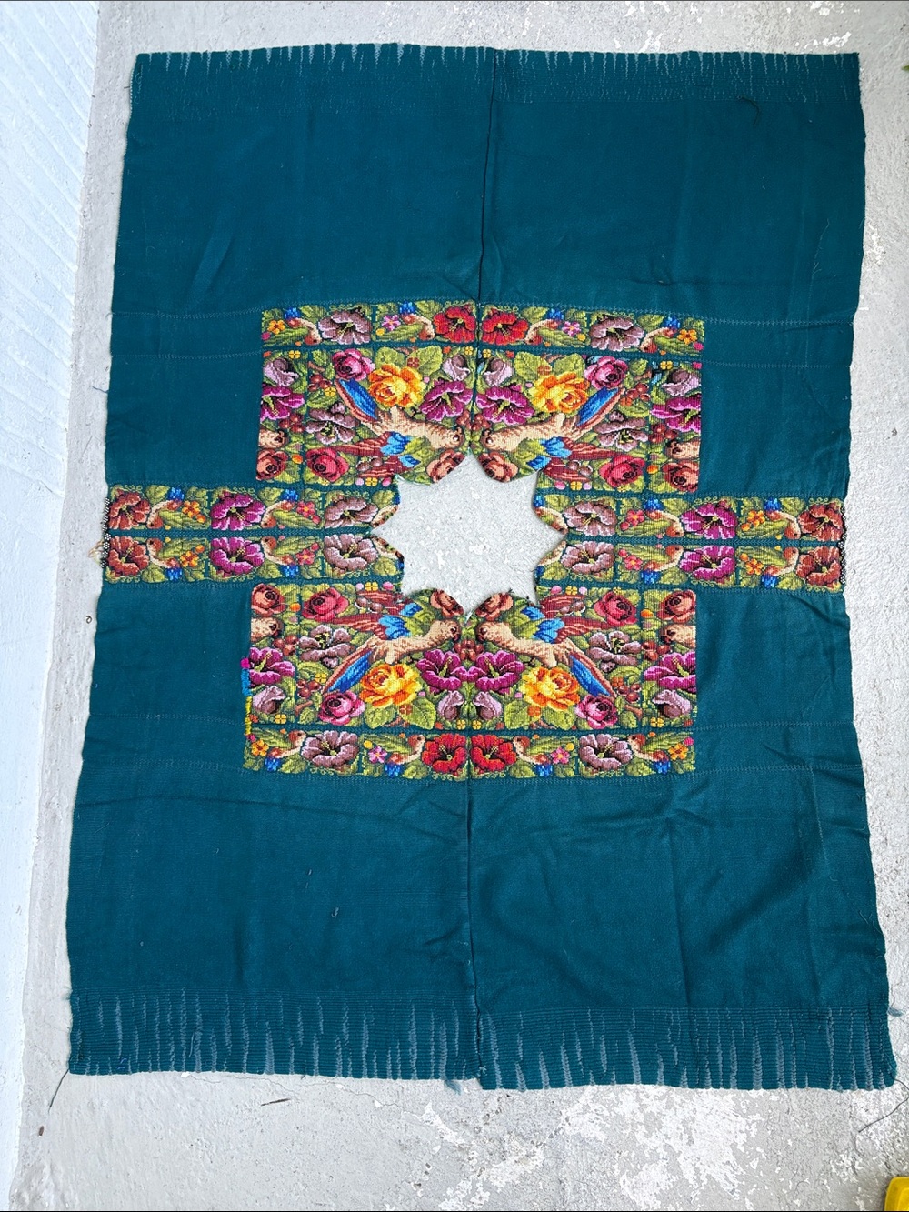 Guatemala Vintage Handmade Huipil Chichicastenago